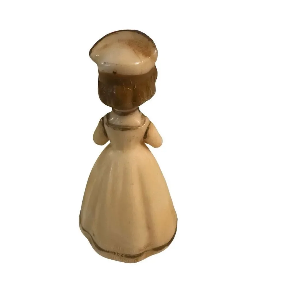 Vintage  Red Cross Nurse Figure Plastic Cake Topper 4” H  W-782- Wilton Corp